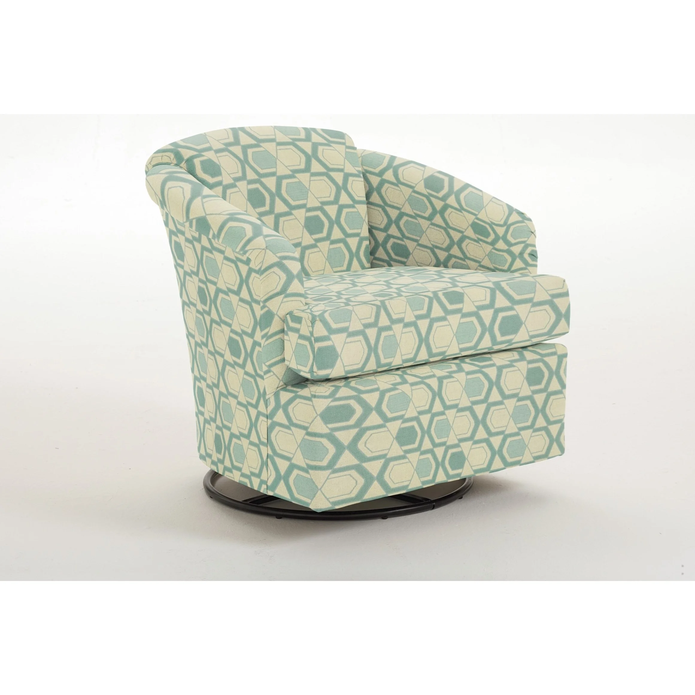 Best Home Furnishings Swivel Barrel Chairs 25671 Cass Swivel Barrel